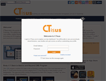 Tablet Screenshot of ctisus.com